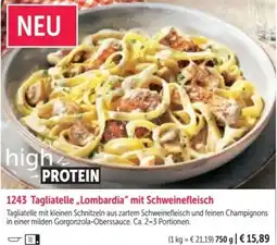 Bofrost Tagliatelle „Lombardia" mit Schweinefleisch Angebot