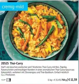Bofrost Thai-Curry Angebot