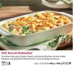 Bofrost Broccoli-Nudelauflauf Angebot