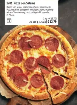 Bofrost Pizza con Salame Angebot