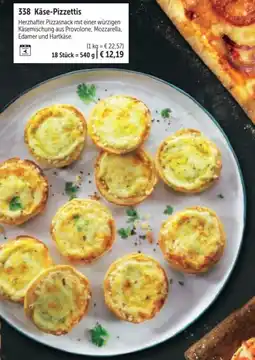 Bofrost Käse-Pizzettis Angebot
