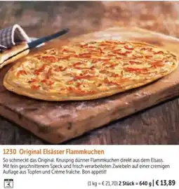 Bofrost Original Elsässer Flammkuchen Angebot