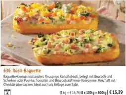 Bofrost Rösti-Baguette Angebot