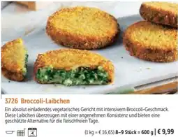 Bofrost Broccoli-Laibchen Angebot