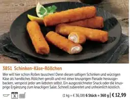 Bofrost Schinken-Käse-Röllchen Angebot