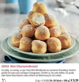 Bofrost Mini-Oberswindbeutel Angebot