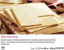 Bofrost Blätterteig Angebot