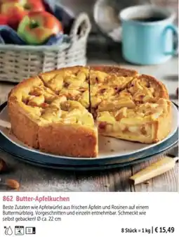 Bofrost Butter-Apfelkuchen Angebot