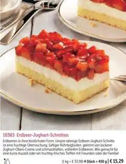 Bofrost Erdbeer-Joghurt-Schnitten Angebot