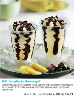 Bofrost Dessertbecher Bananensplit Angebot