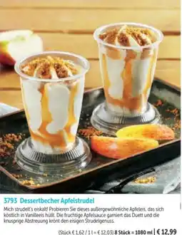 Bofrost Dessertbecher Apfelstrudel Angebot