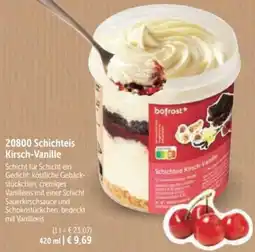 Bofrost Schichteis Kirsch-Vanille Angebot