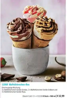 Bofrost Waffelhörnchen-Box Angebot