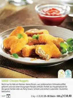 Bofrost Chicken Nuggets Angebot