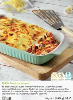 Bofrost Gemüse-Lasagne Angebot