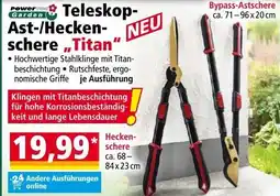 Norma Teleskop- Ast-/Hecken- schere Angebot