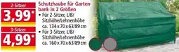 Norma Schutzhaube für Garten- bank in 2 Größen Angebot