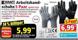 Norma KRAFT Arbeitshand- schuhe Angebot