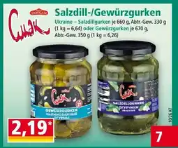 Norma Salzdill-/Gewürzgurken Angebot