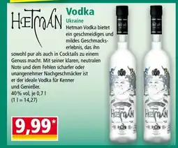 Norma Vodka Angebot