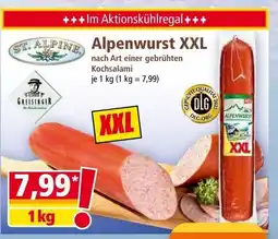 Norma Alpenwurst XXL Angebot