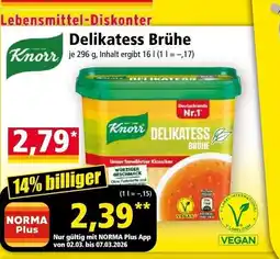 Norma Delikatess Brühe Angebot