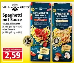 Norma Spaghetti mit Sauce Angebot