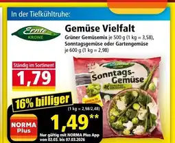 Norma Gemüse Vielfalt Angebot