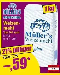 Norma Weizenmehl Angebot