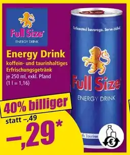 Norma Energy Drink Angebot