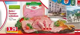 Norma Bein-/ Farmer- schinken Angebot
