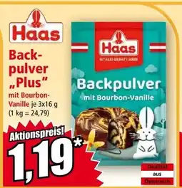 Norma Back- pulver Plus Angebot