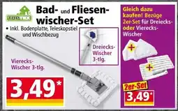 Norma Bad- und Fliesen- wischer-Set Angebot
