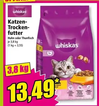 Norma Katzen- Trocken- futter Angebot