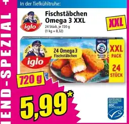 Norma Fischstäbchen Omega 3 XXL Angebot