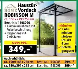 Norma Haustür vordach robinson m Angebot