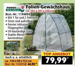 Norma Folien-Gewächshaus Angebot