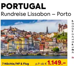 Billa Reisen Portugal Angebot