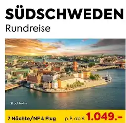 Billa Reisen Südschweden Angebot