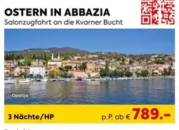 Billa Reisen Ostern in abbazia Angebot