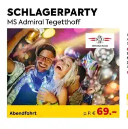 Billa Reisen Schlagerparty Angebot
