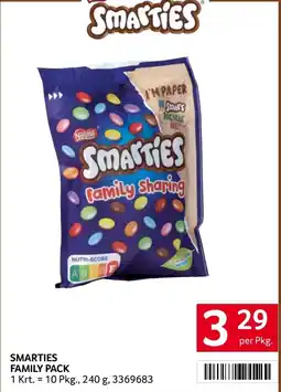 Transgourmet Smarties family pack Angebot