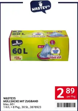 Transgourmet Wasteys müllsäcke mit zugband Angebot