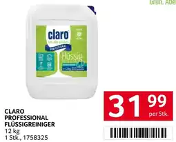 Transgourmet Claro professional flüssigreiniger Angebot