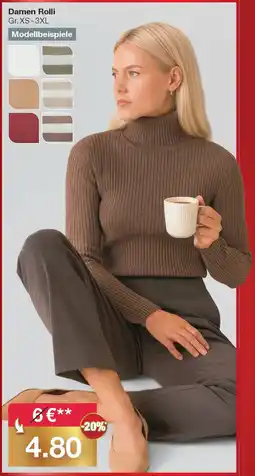 Woolworth Damen Rolli Angebot