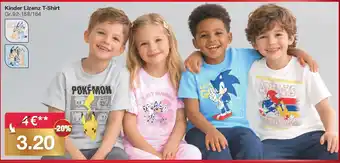 Kinder Lizenz T-Shirt