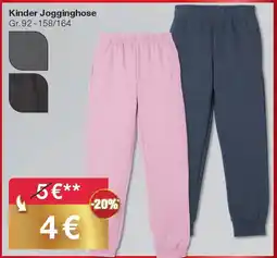 Woolworth Kinder Jogginghose Angebot