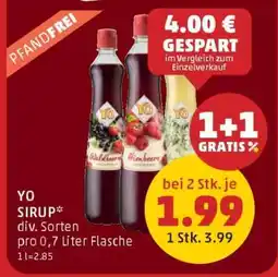 PENNY YO Sirup Angebot