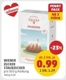 PENNY WIENER ZUCKER STAUZUCKER Angebot