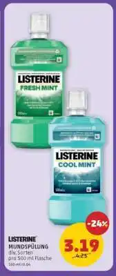 PENNY Listerine Mundspülung Angebot